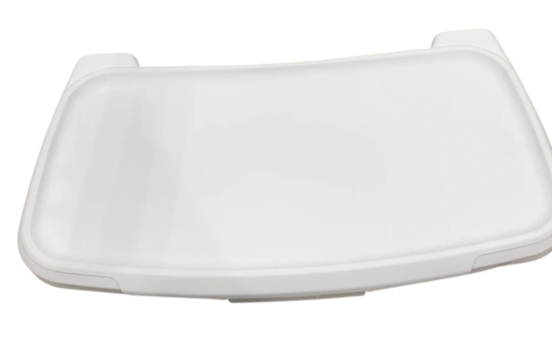 4moms Connect High Chair Tray And Tray Liner, White - Image 3