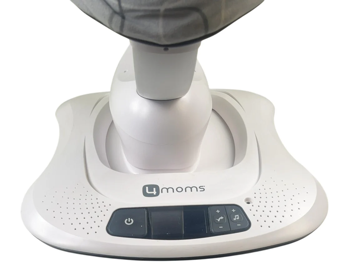 4moms MamaRoo 4, Silver Plush - Image 6