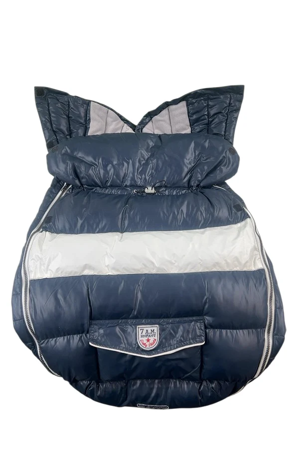 7 A.M. Enfant Baby Shield, Large, Midnight Blue - Image 3