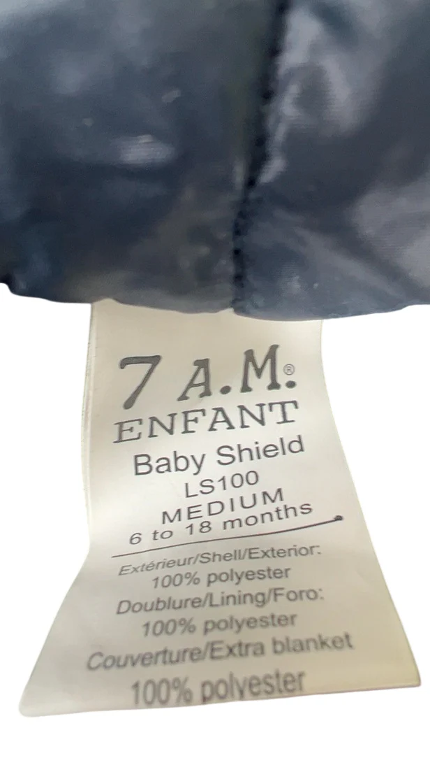 7 A.M. Enfant Baby Shield, Large, Midnight Blue - Image 6