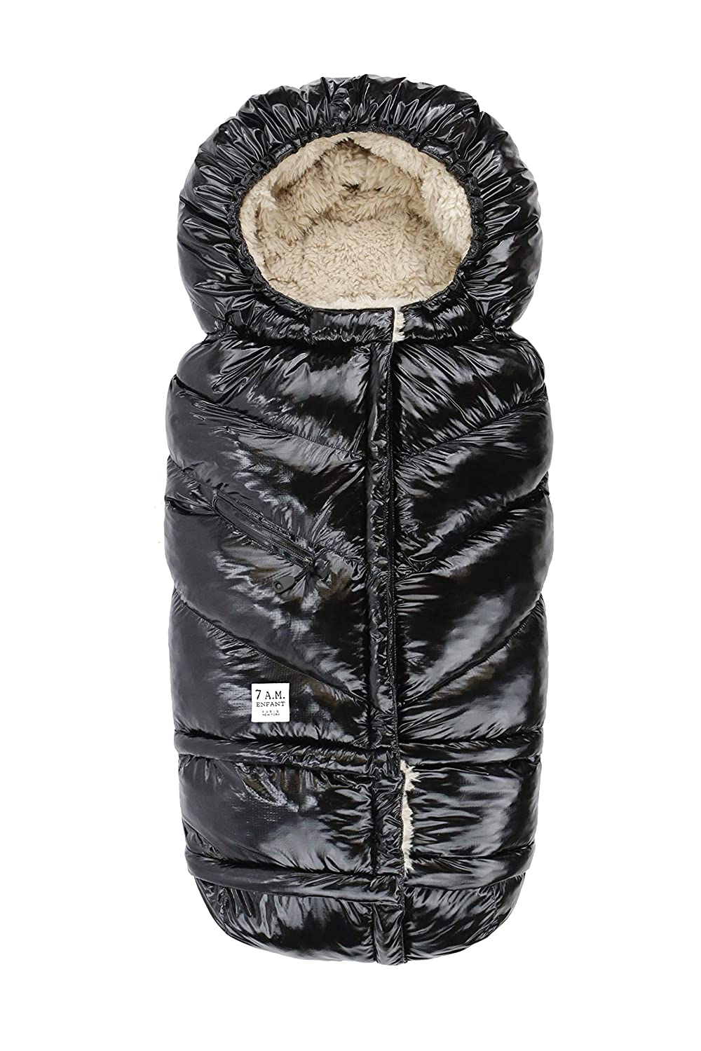 7 A.M. Enfant Blanket 212 Evolution, Black Polar
