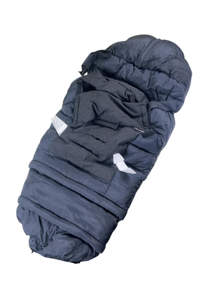 7 A.M. Enfant Blanket 212 Evolution, Black Plush - Image 2