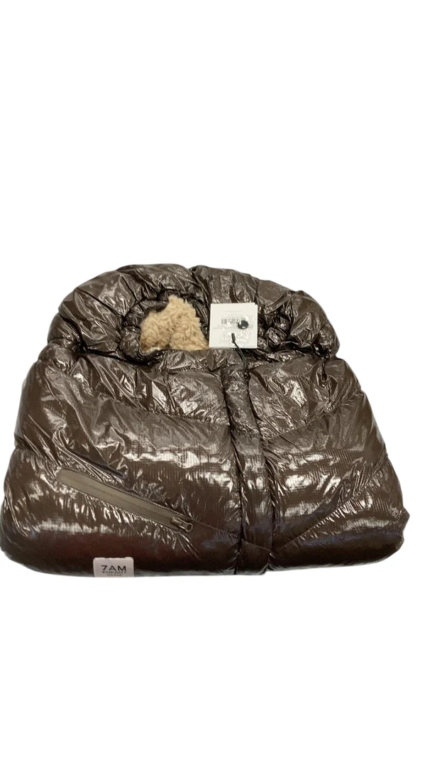 7 A.M. Enfant Blanket 212 Evolution, Brown/Polar Plush - Image 4