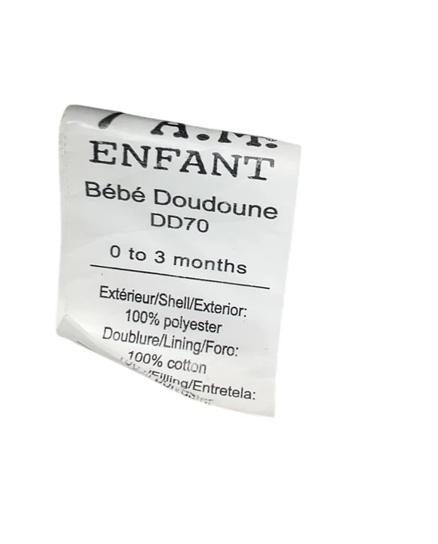 7 A.M. Enfant Bunting Bébé Airy, 0-3 Months, Brush - Image 6