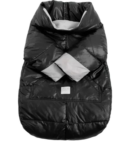 7 A.M. Enfant Easy Cover Fleece, Black