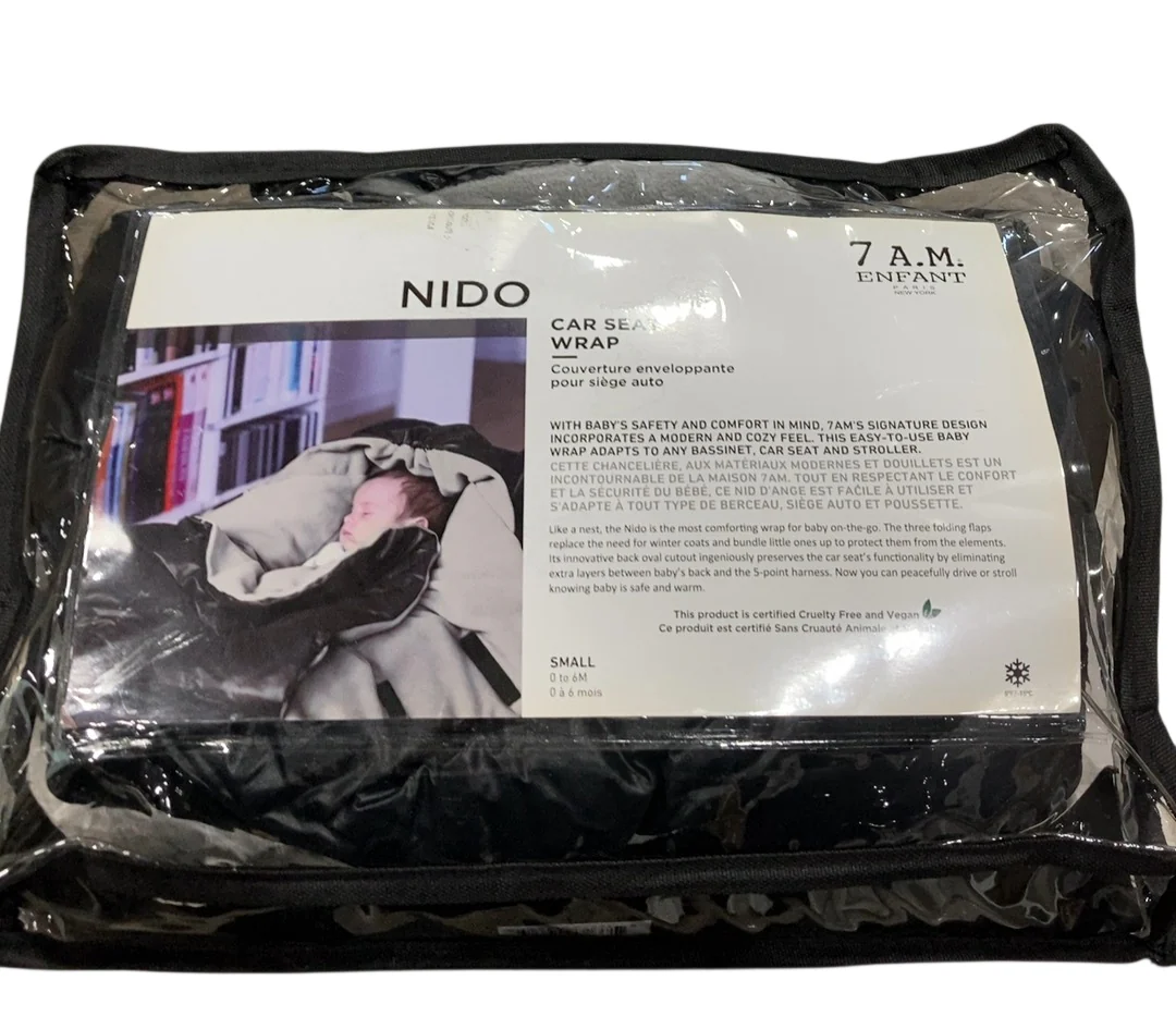 7 A.M. Enfant Nido, Black, Small (0-6 Months) - Image 2