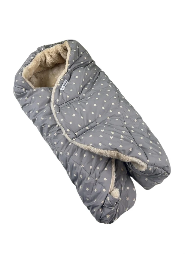 7 A.M. Enfant Nido, Grey Stars, Small (0-6 Months) - Image 2
