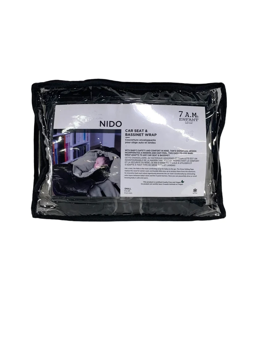 7 A.M. Enfant Nido, Black, Small (0-6 months) - Image 2