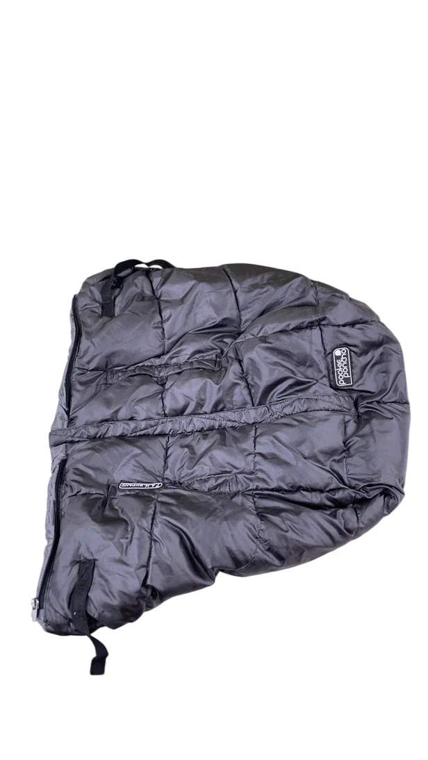 7 A.M. Enfant Pookie Poncho, Metallic Charcoal - Image 4