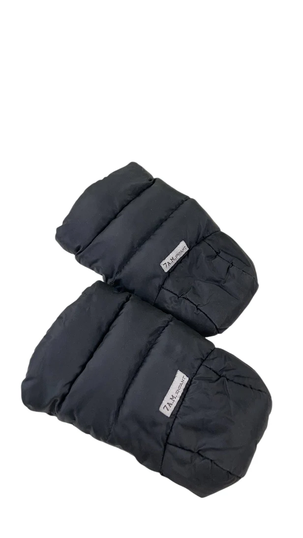 7 A.M. Enfant WarmMuffs, Black - Image 2