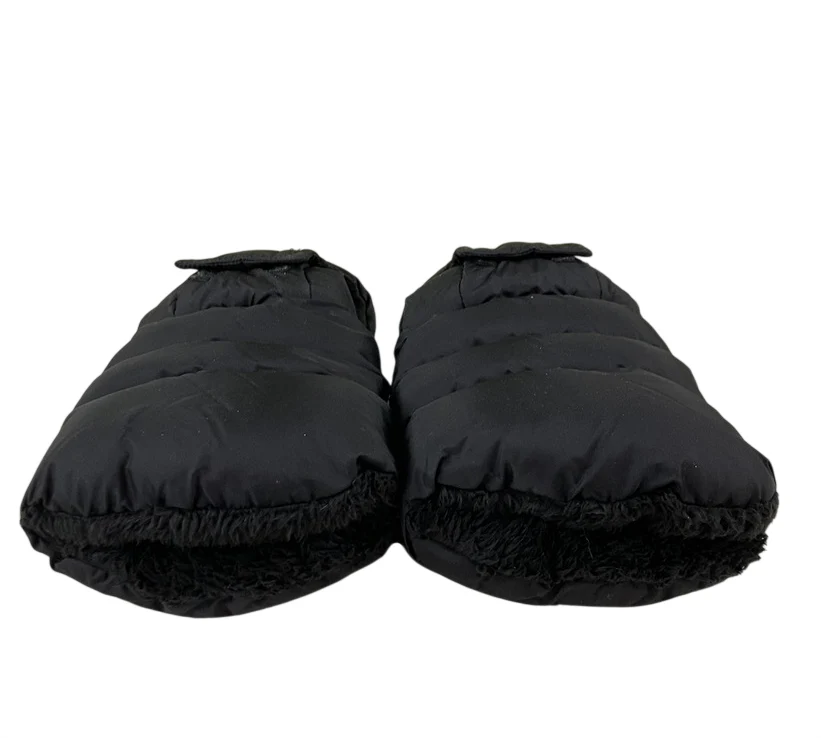7 A.M. Enfant WarmMuffs, Black Plush - Image 4