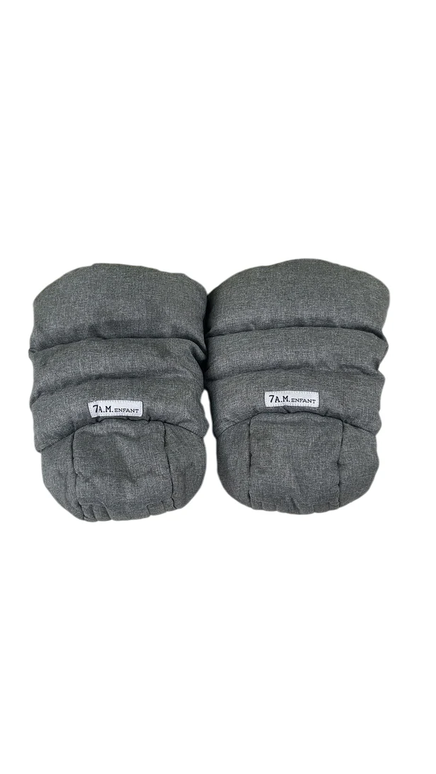 7 A.M. Enfant WarmMuffs, Heather grey