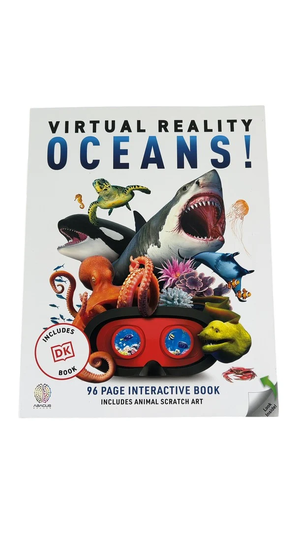 Abacus Brands Virtual Reality Discovery Gift Set With DK Book, Oceans