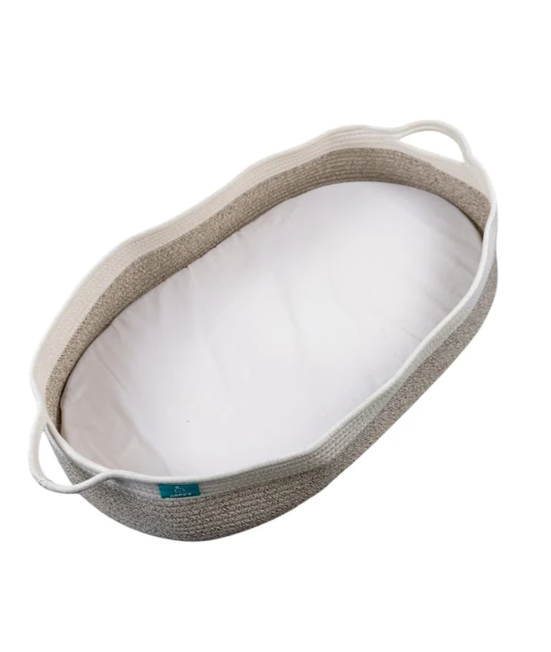 ABSKY Baby Changing Basket, Natural