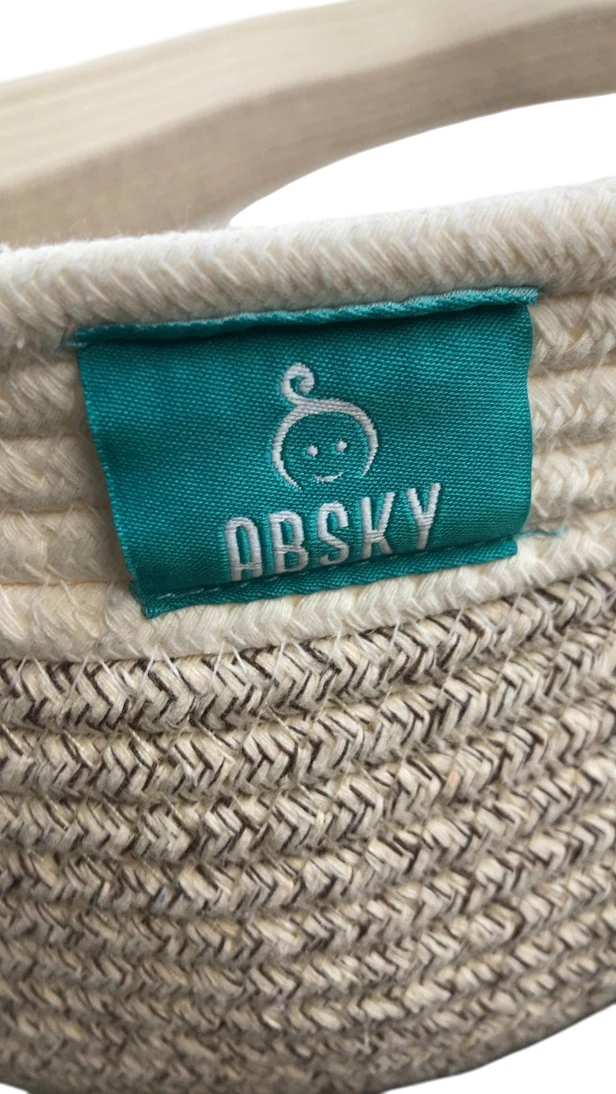 ABSKY Baby Changing Basket, Natural - Image 6