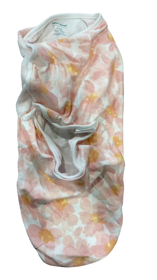 Aden + Anais Essentials Easy Wrap Swaddle, 3 Pack, Small (0-3 Months), Garden Floral - Image 3