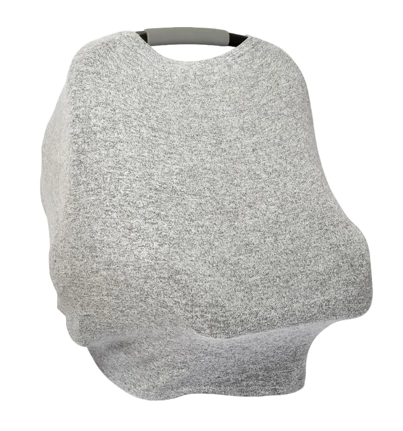 Aden + Anais Multi Use Cover, Heather Gray, Snuggle Knit