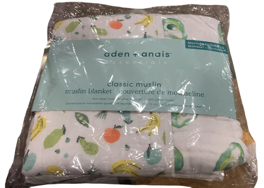 Aden + Anais Muslin Dream Blanket, Farm to Table - Image 4
