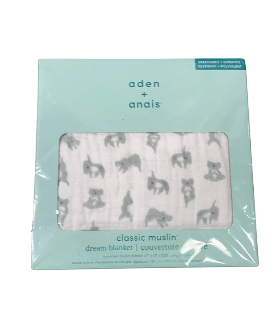 Aden + Anais Muslin Dream Blanket, Zen Koalas - Image 4
