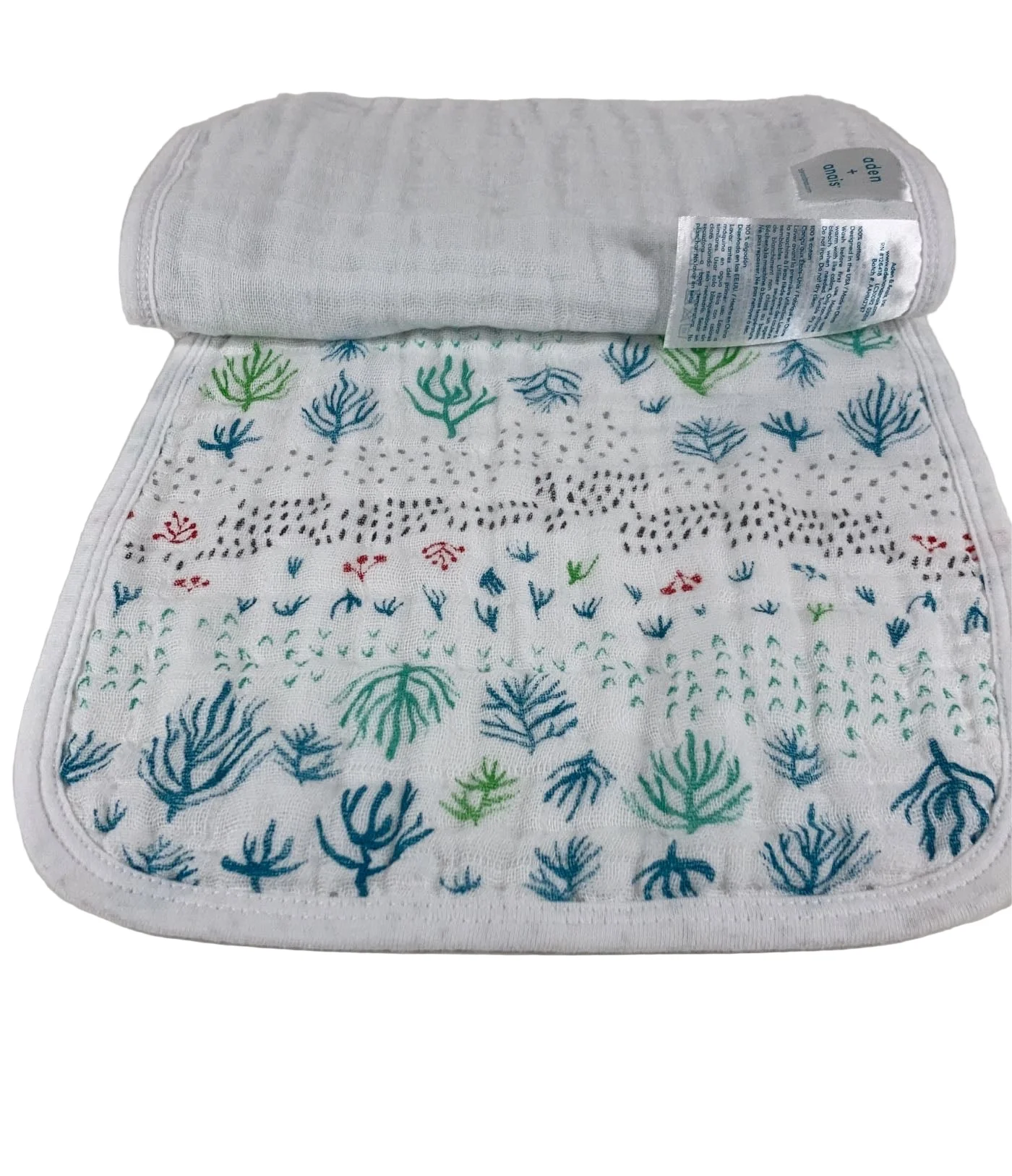 Aden + Anais Muslin Snap Bibs, 3 Pack, Around The World - Image 3