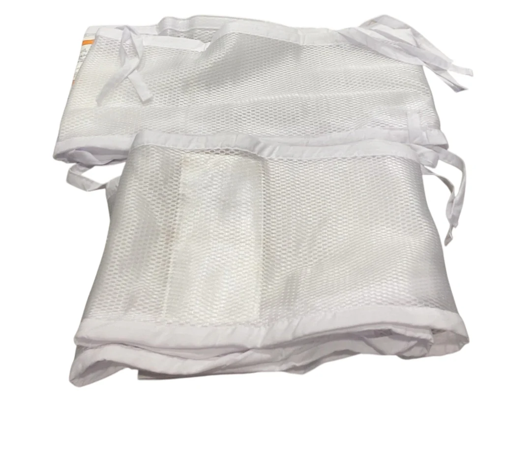 AirFlowBaby Crib Bumper, 9", White - Image 2