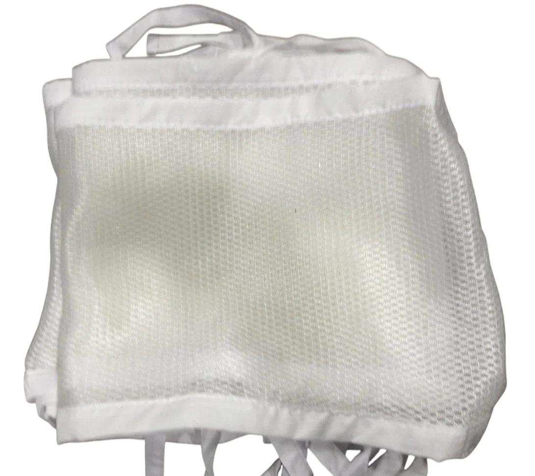 AirFlowBaby Crib Bumper, 9", White - Image 2