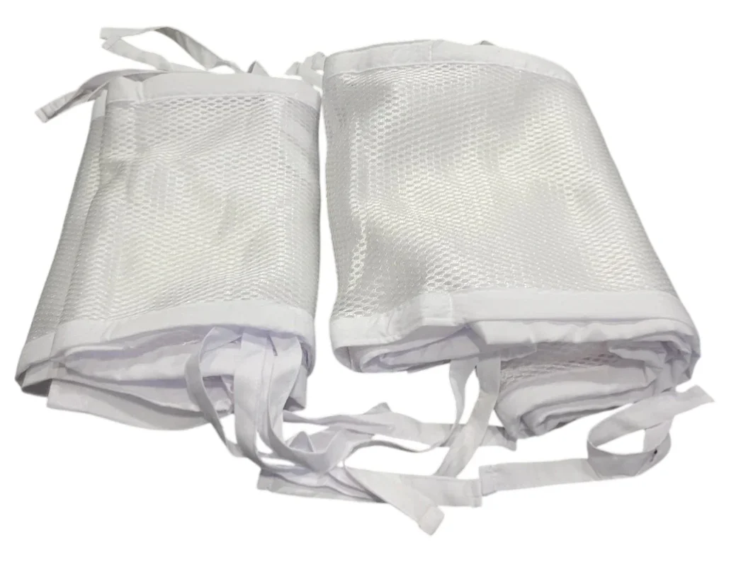 AirFlowBaby Crib Bumper, 9", White
