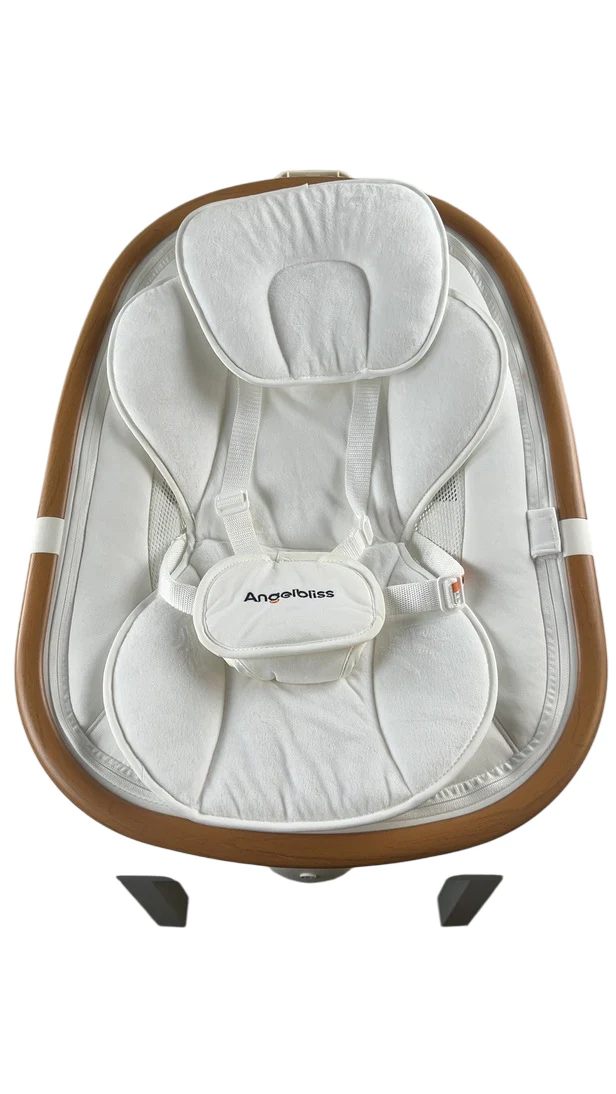 Angelbliss Electric Baby Swing with Cry Detection, White - Image 6