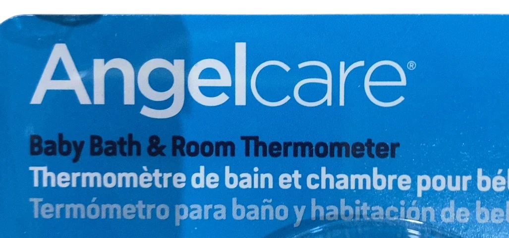 Angelcare Baby Bath & Room Thermometer, Happy Seal - Image 5