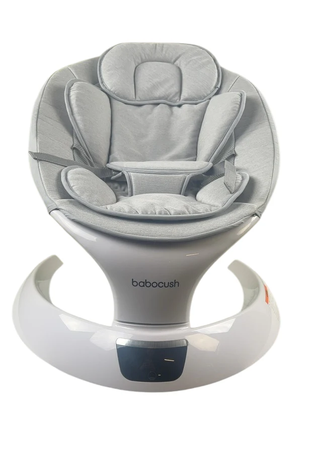 Babocush Baby Swinging Rocker, Grey - Image 2