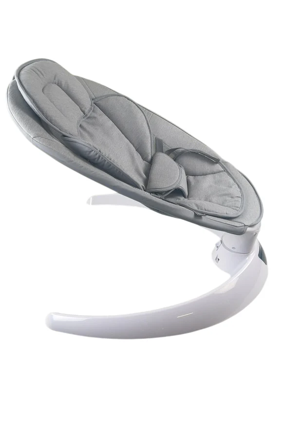 Babocush Baby Swinging Rocker, Grey - Image 3