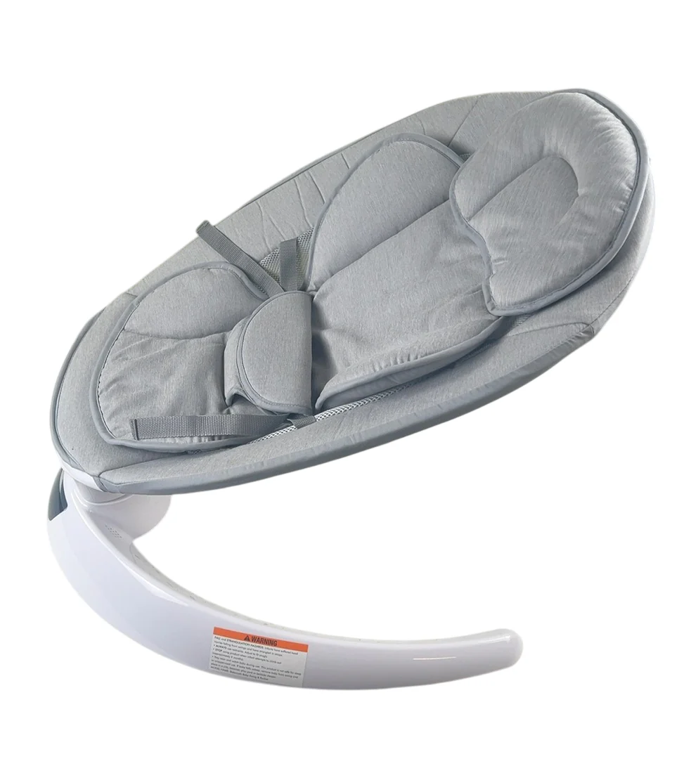 Babocush Baby Swinging Rocker, Grey - Image 5