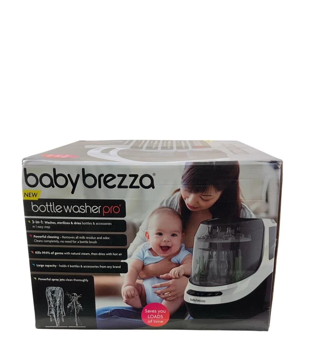 Baby Brezza Bottle Washer Pro, White/Black - Image 4