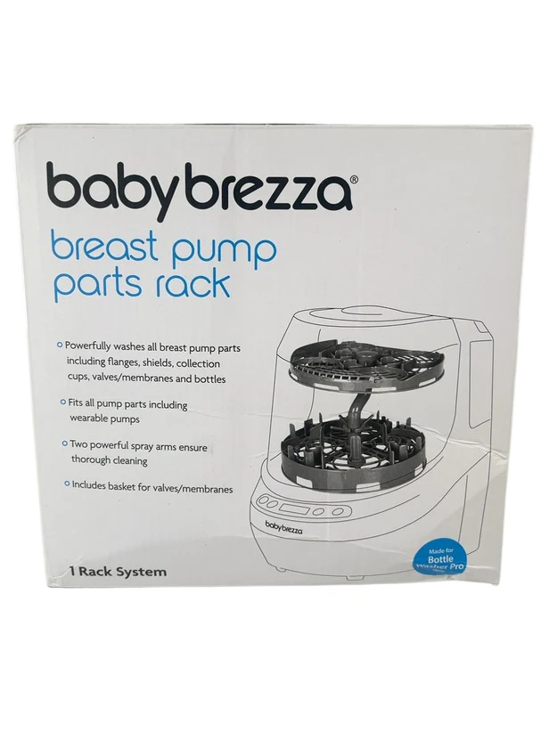 Baby Brezza Breast Pump Parts Rack, Gray - Image 2