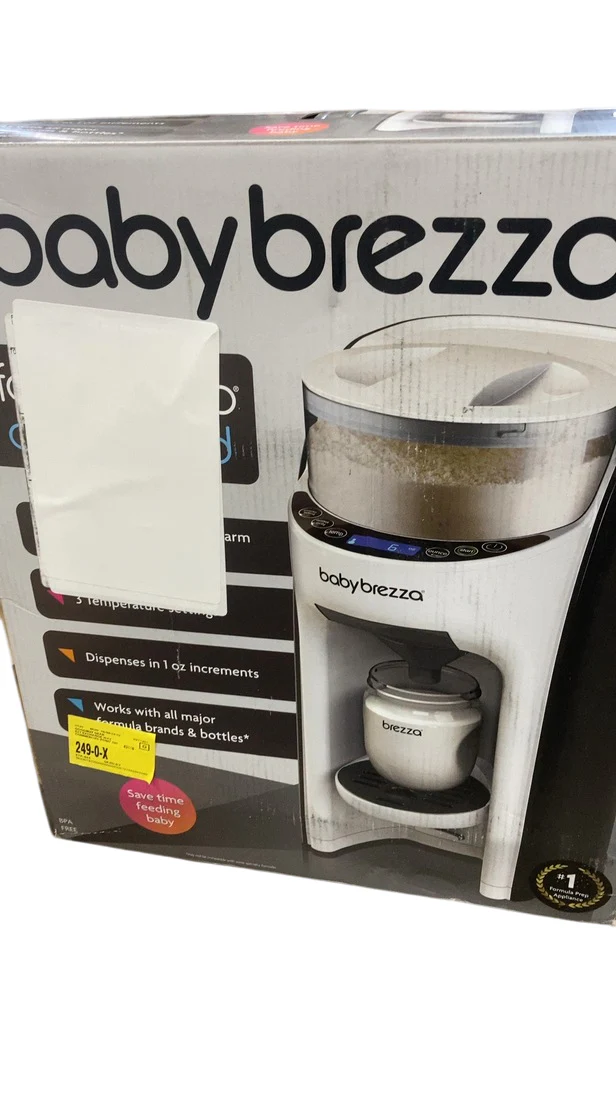 Baby Brezza Formula Pro Advanced Baby Formula Dispenser, White on Black - Image 2