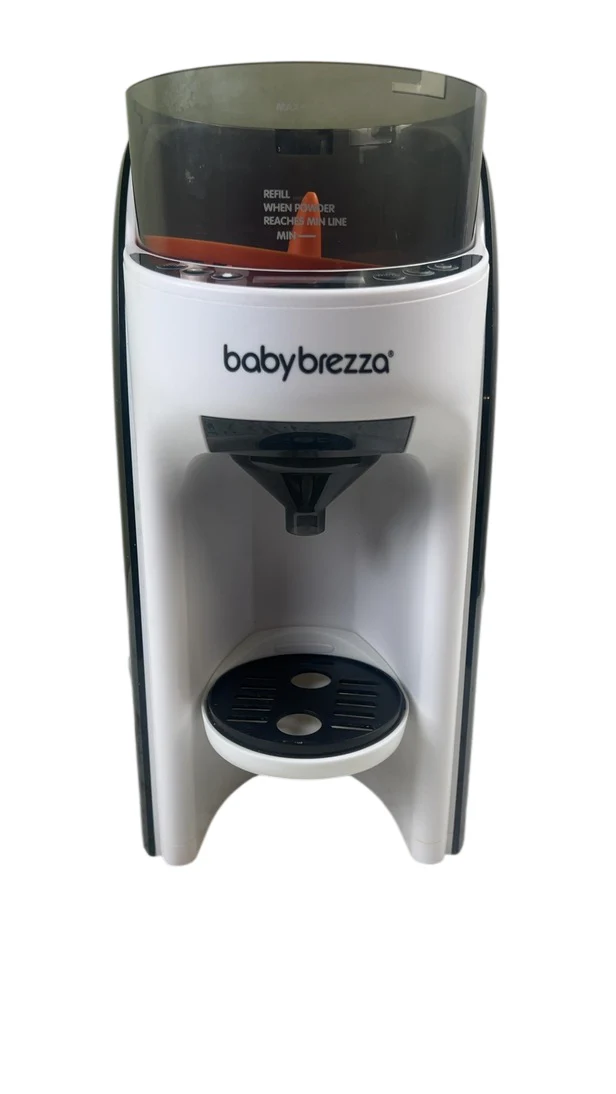 Baby Brezza Formula Pro Advanced Baby Formula Dispenser, White on Black - Image 2