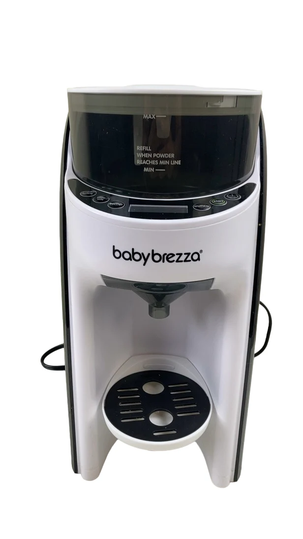 Baby Brezza Formula Pro Advanced Baby Formula Dispenser, White on Black