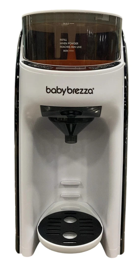 Baby Brezza Formula Pro Advanced Baby Formula Dispenser, White on Black