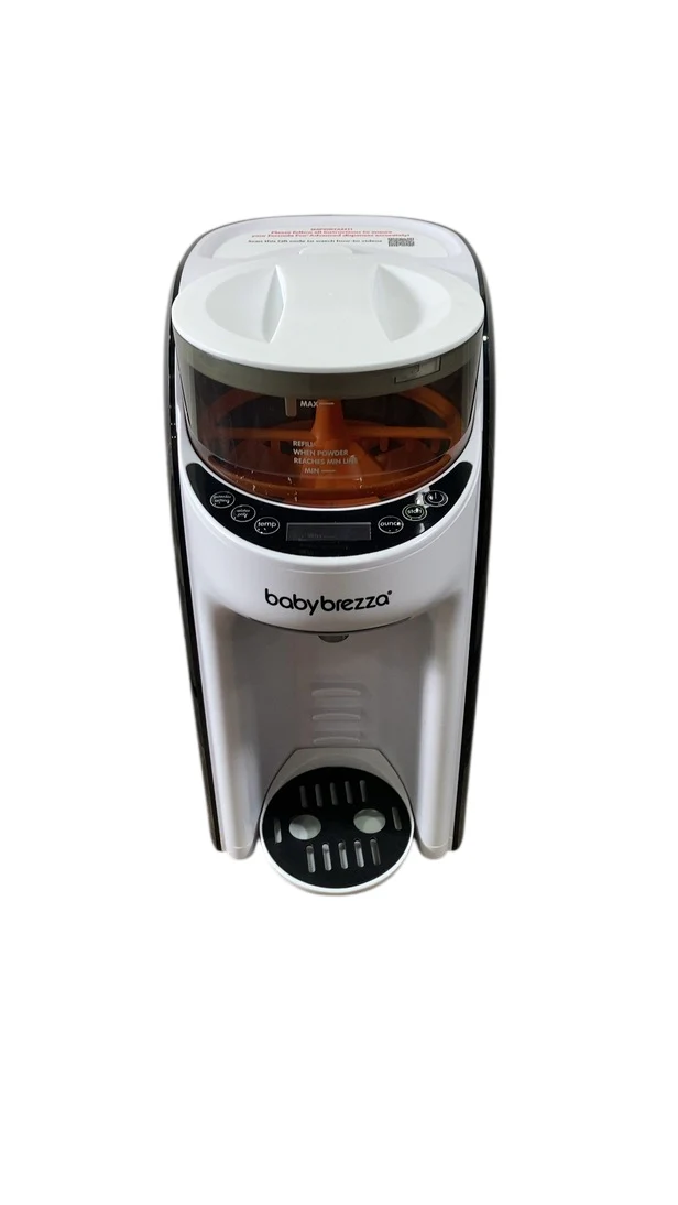 Baby Brezza Formula Pro Advanced Baby Formula Dispenser, White on Black