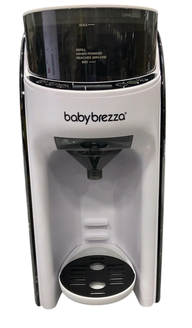 Baby Brezza Formula Pro Advanced Baby Formula Dispenser, White on Black