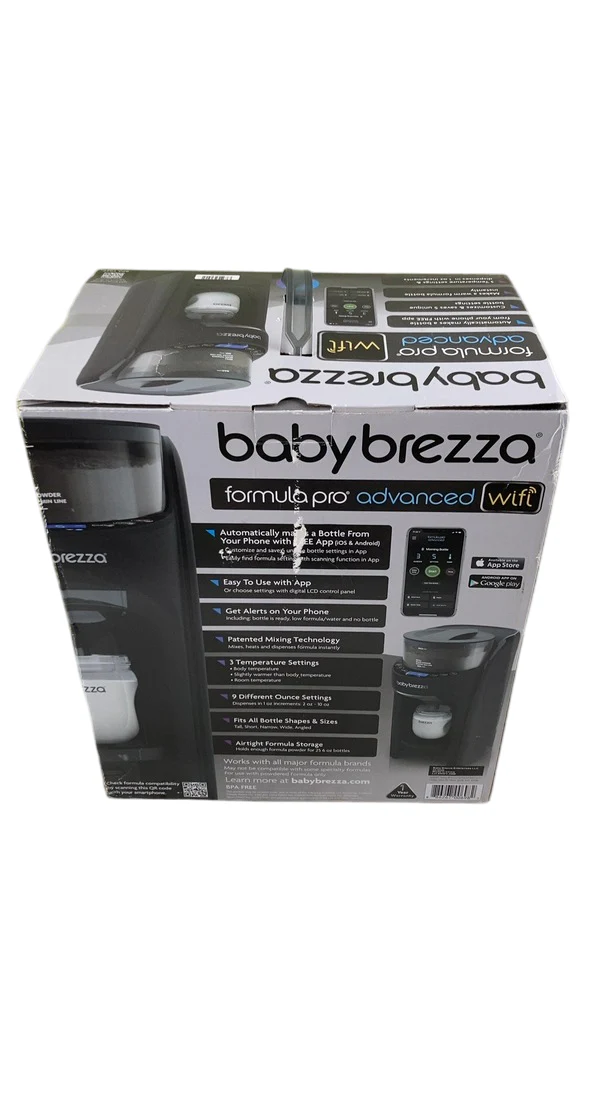 Baby Brezza Formula Pro Advanced WiFi Baby Formula Dispenser, Black - Image 3