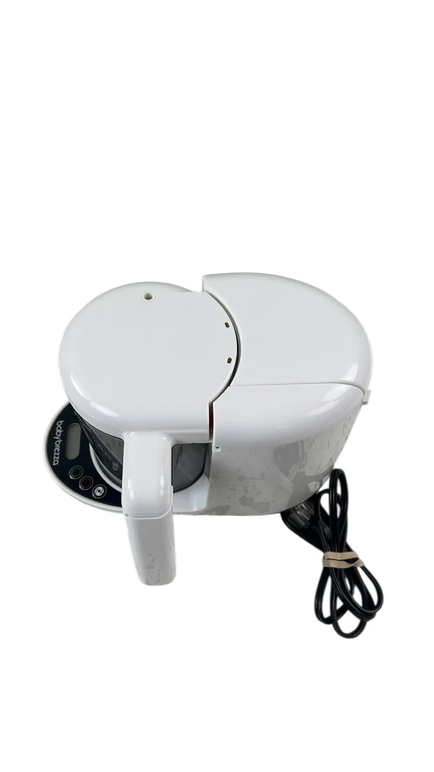 Baby Brezza One Step Food Maker Deluxe, White on Black - Image 4