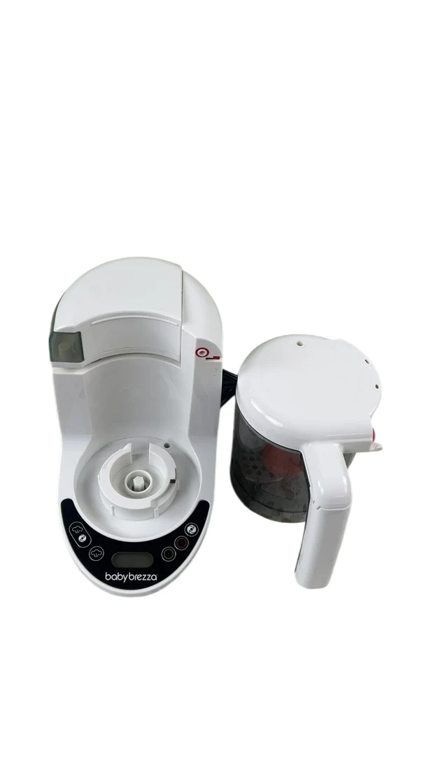 Baby Brezza One Step Food Maker Deluxe, White on Black - Image 5