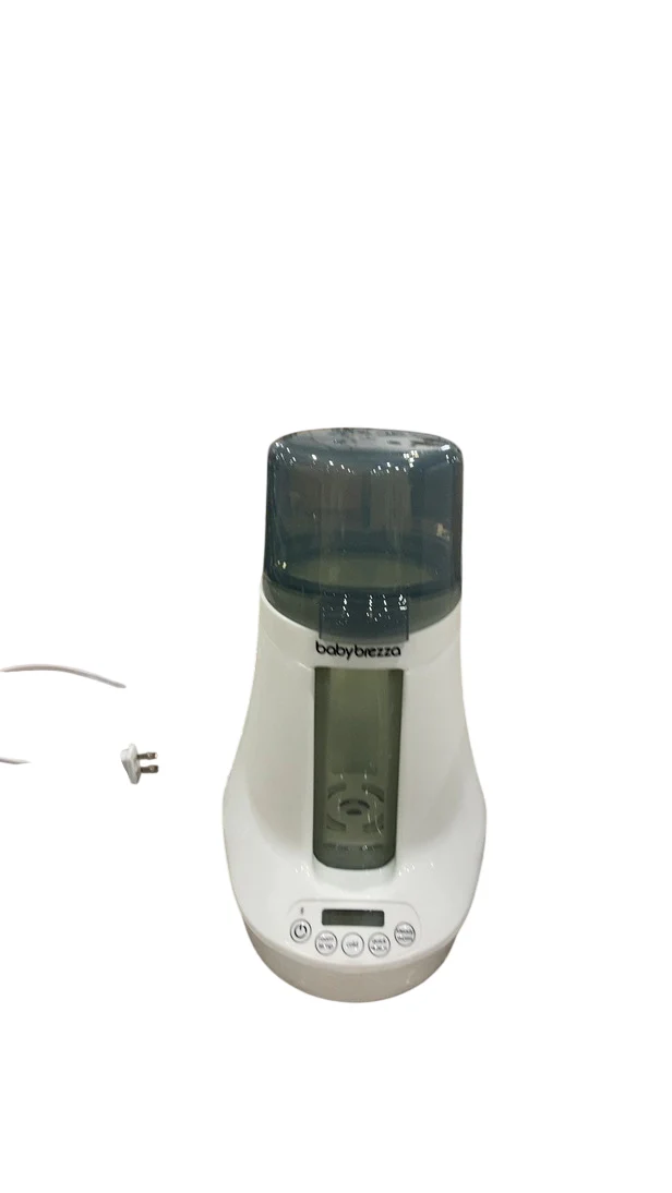 Baby Brezza Safe + Smart Bottle Warmer, White on White - Image 2