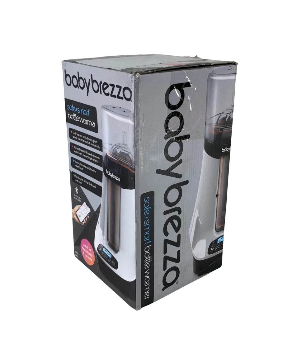 Baby Brezza Safe + Smart Bottle Warmer, White on White - Image 3