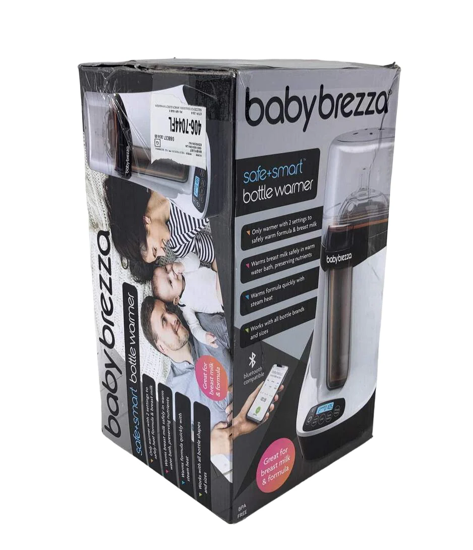 Baby Brezza Safe + Smart Bottle Warmer, White on White - Image 4