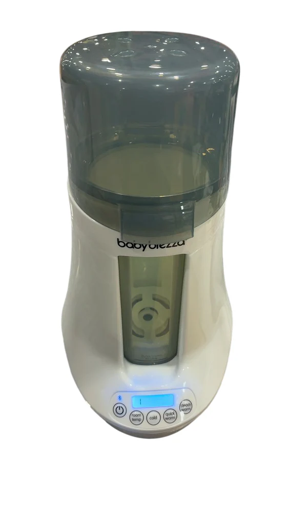 Baby Brezza Safe + Smart Bottle Warmer, White on White - Image 5