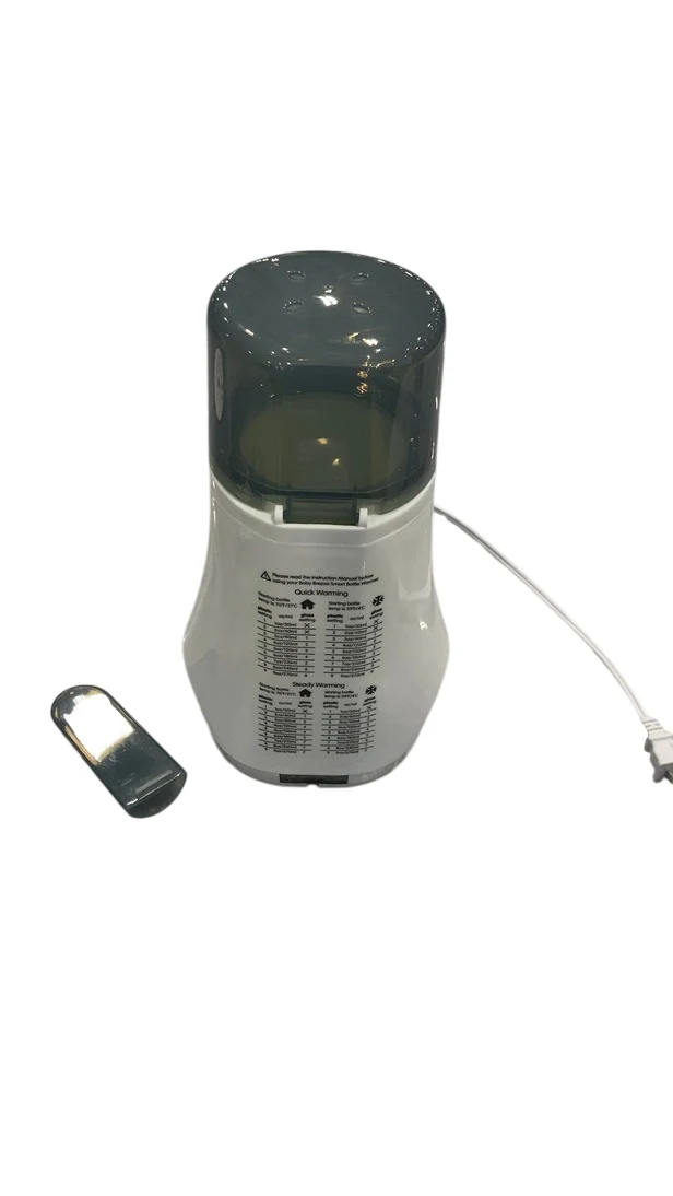 Baby Brezza Safe + Smart Bottle Warmer, White on White - Image 3