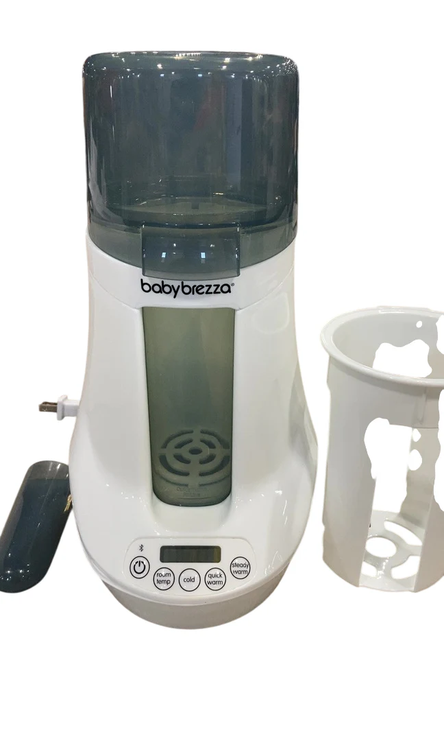 Baby Brezza Safe + Smart Bottle Warmer, White on White - Image 5
