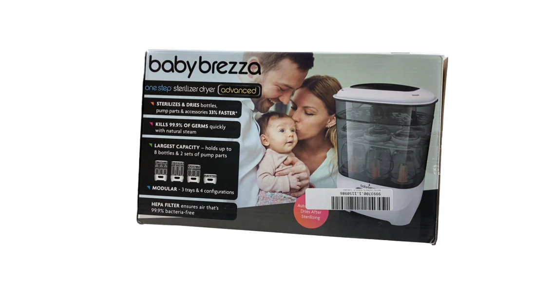Baby Brezza Sterilizer And Dryer Advanced, White - Image 4